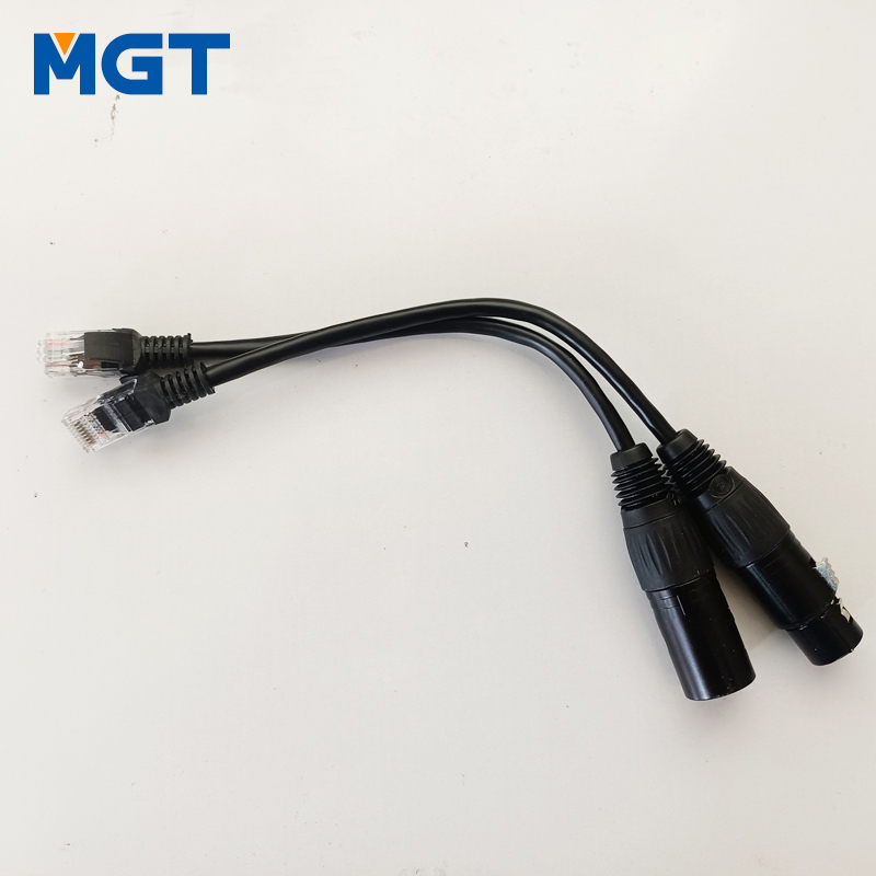 RJ45转XLR舞台RJ45信号线