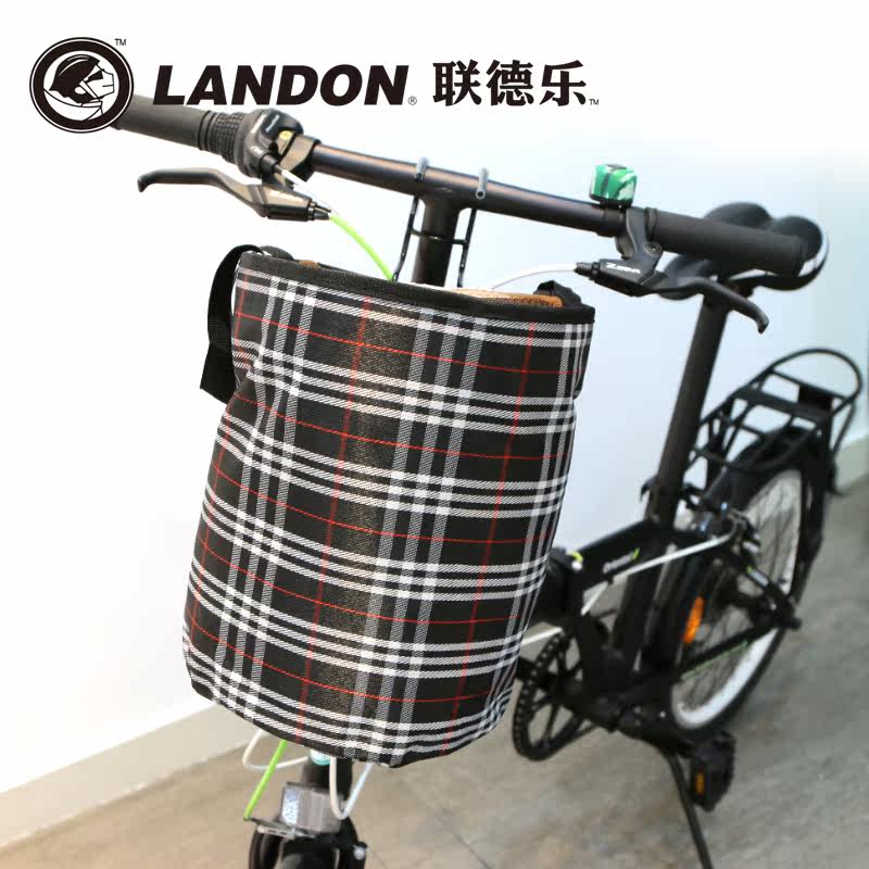 Panier pour vélo LANDON en toile - Ref 2257854 Image 4