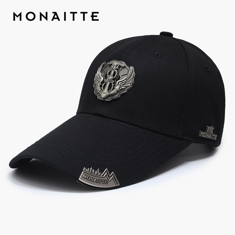 蒙奈特加长帽檐棒球帽