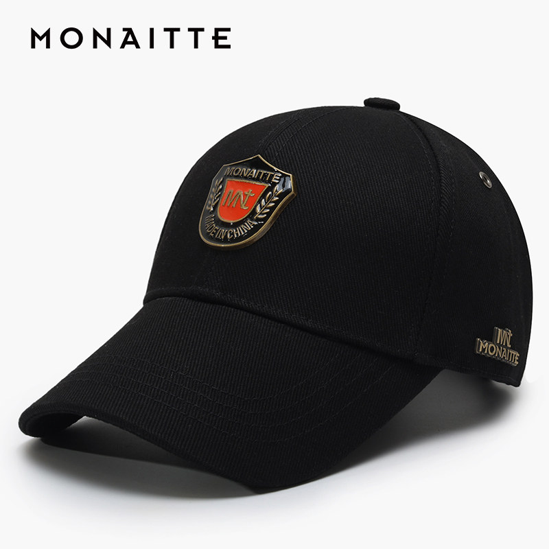 蒙奈特帽子男2025秋冬新款遮阳鸭舌帽户外运动显脸小防晒棒球帽女
