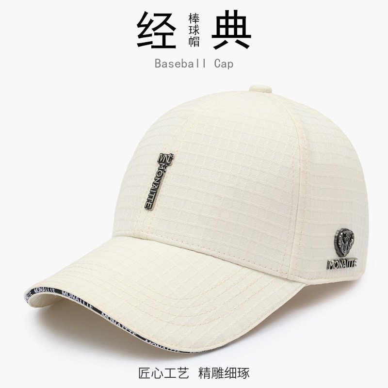蒙奈特帽子男秋冬新款时尚鸭舌帽户外运动防晒遮阳大头棒球帽女潮