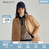 羽绒服 轻质绗缝保暖中长款 4751080 女士时尚 GANT甘特新款