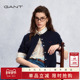 针织开衫 GANT 女装 棉质圆领毛衣纯色百搭长袖 甘特2026春季 新款