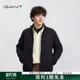 短款 GANT 男士 新款 鹅绒绗线休闲羽绒服哈灵顿夹克外套 甘特秋冬季