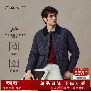 【旷野系列】GANT/甘特26秋冬男士防泼水防风巴恩风棉服夹克外套