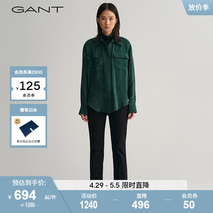 牛仔裤 GANT甘特2023秋冬新款 修身 女士时尚 4100207