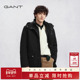 GANT 休闲羽绒服外套 连帽宽松可拆卸内胆美式 甘特25秋冬新款 男士
