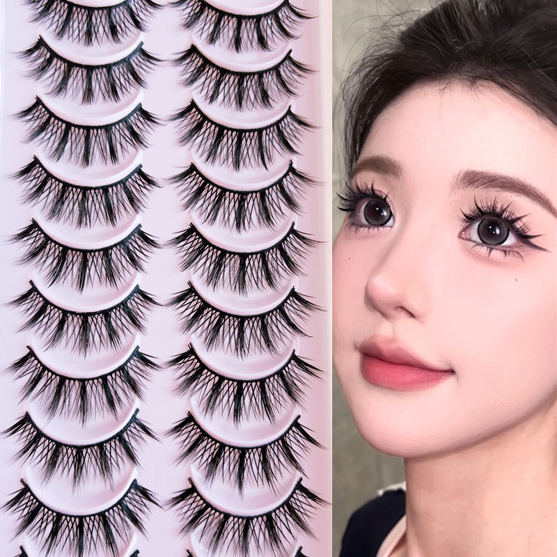 雨卡卡漫画恶魔款假睫毛