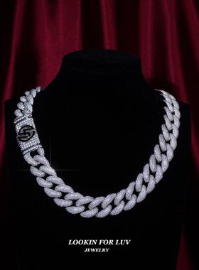 lfl欧美嘻哈饰品古巴链