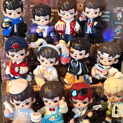 正版TNTSPACE哥哥Rayan盲盒公仔