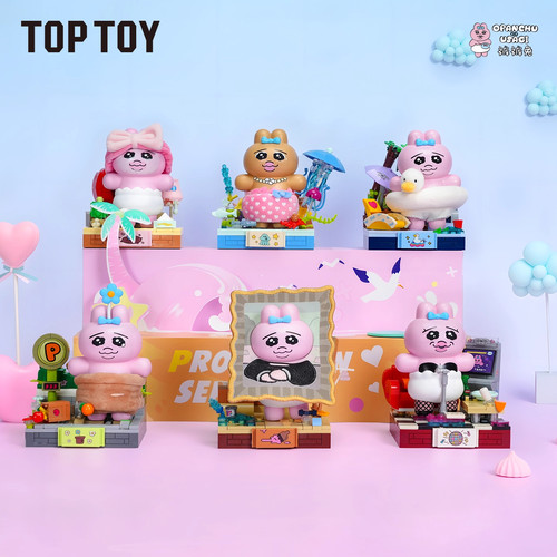 TOPTOY裤裤兔囧囧囧的日常盲盒