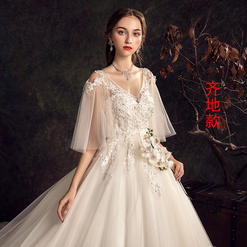 Pregnant Wedding 2019 new pattern bride Large Paige mm 200 Show thin Tailing Sen familyin the Women's clothing/Boutique , Wedding/Cheongsam/Formal dress , Wedding  category - from Buy2taobao.com to provide professional Taobao agent buy service