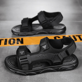 男夏季 防臭耐磨软底开车拖鞋 凉鞋 防滑两穿沙滩鞋 外穿潮流 2026新款