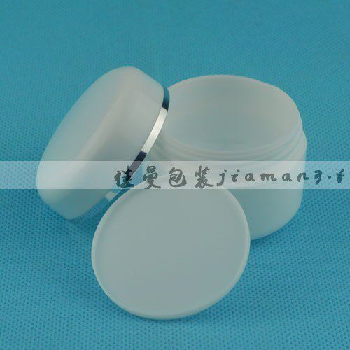 JM-306银白色膏霜盒 膏霜瓶 250ml面霜盒 化妆品包装瓶 面霜瓶