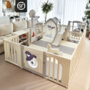 美高熊魔法游戏围栏婴儿防护栏客厅地上儿童室内宝宝爬爬行垫乐园