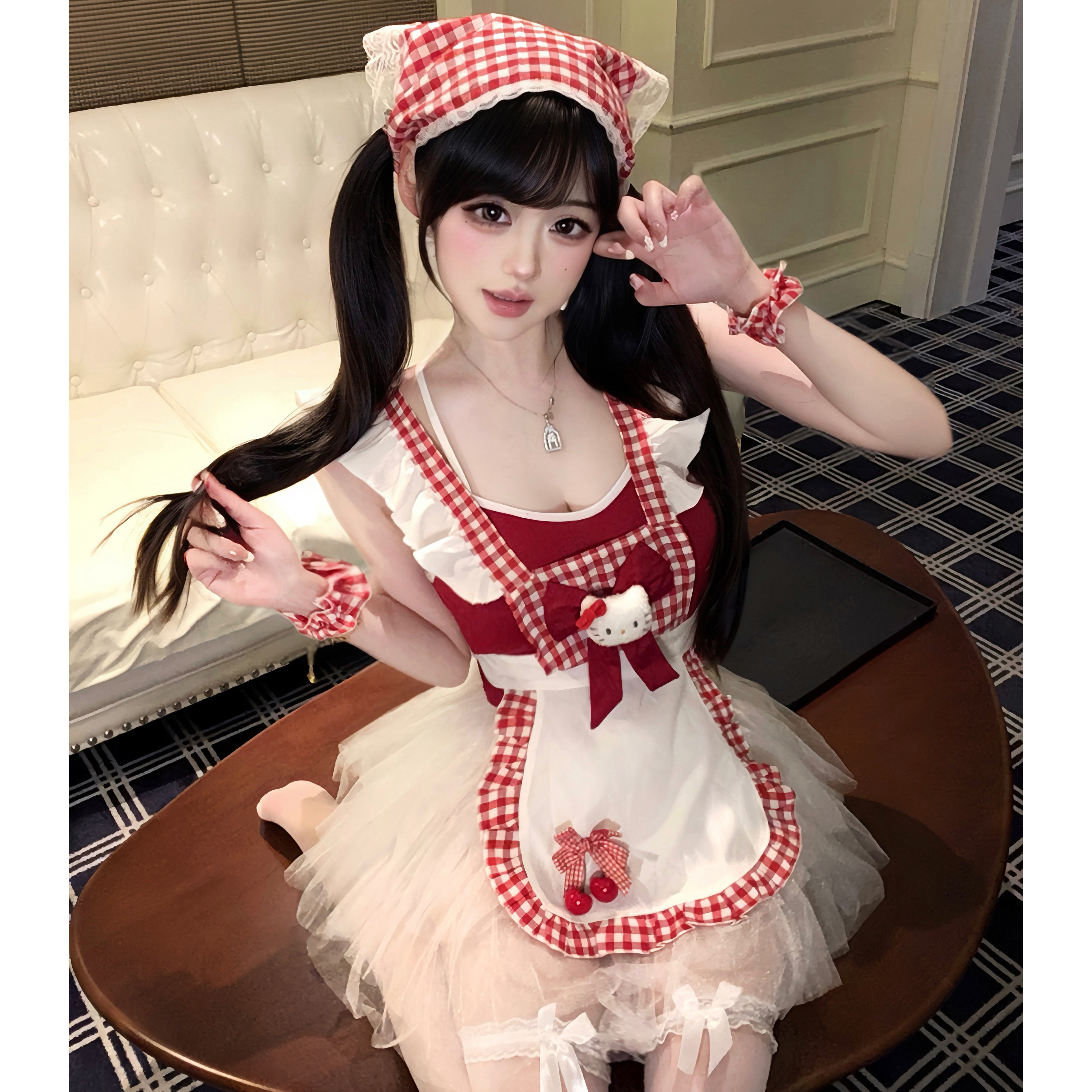 2026新款原创情趣味内衣可爱猫咪女仆制服性感纯欲小胸qqny诱惑装
