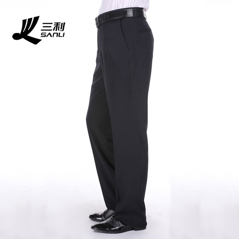 Pantalon droit en polyester pour été - Ref 1469426 Image 4