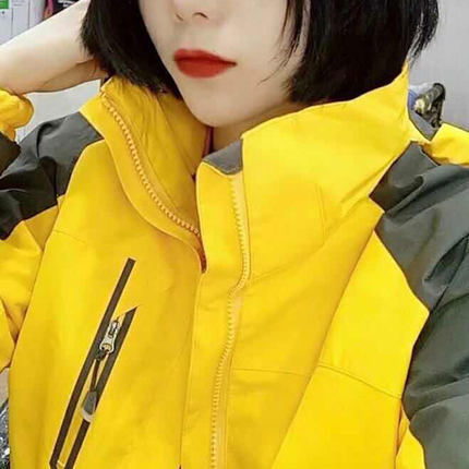 冲锋衣女男外套2024新款三合一小个子户外可拆卸加绒加厚秋冬季款
