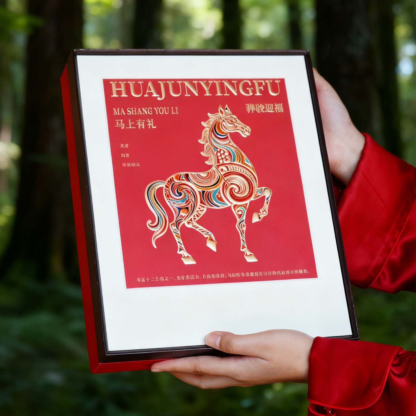 马年春节茶叶包装礼盒金骏眉铁罐罐红岩茶摆泡普洱茶饼通用空礼盒,包装,茶叶包装,淘宝优惠券,粉丝福利购,淘宝优惠卷