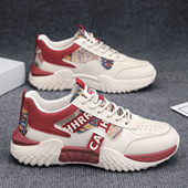 春季 运动休闲男鞋 透气户外跑步鞋 2026新款 登山防滑耐磨青少年鞋 子