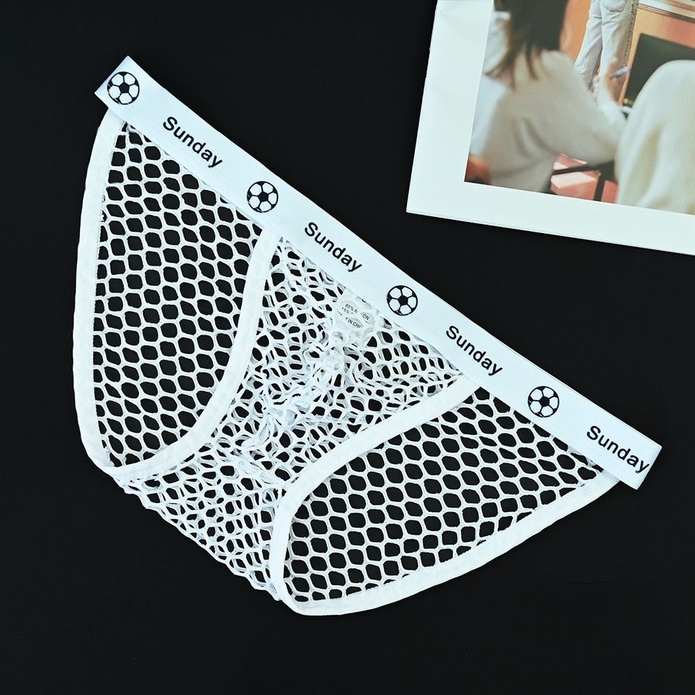男士三角内裤大网孔全透明性感个性裤头轻薄低腰镂空透视高叉速干,女士内衣/男士内衣/家居服,男三角内裤,淘宝优惠券,粉丝福利购,淘宝优惠卷