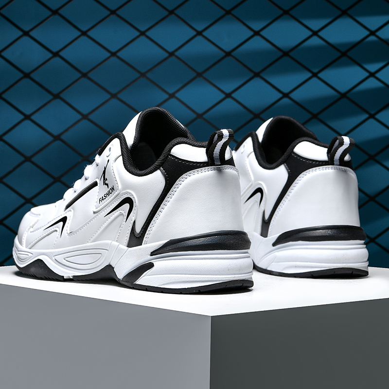 乔丹格兰男鞋正品秋冬新款运动鞋男防臭皮面防水休闲旅游潮鞋子男