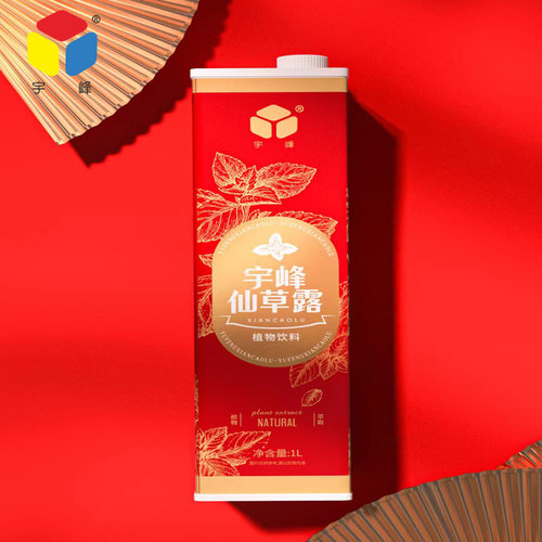 宇峰仙草露1L红罐清凉草本饮料