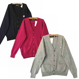 古着中古学生日本学院JK织套头毛衣针织衣JK制服开衫女生背心5