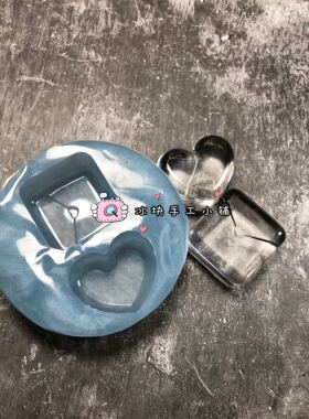 水晶滴胶diy 情书系列情书爱心模具 信封爱心模具翻模 非正版模具