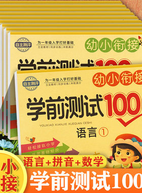 幼小衔接学前冲刺100分测试卷