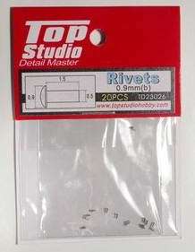 Top Studio TD23026 0.9mm 模型改造用螺丝 B（20粒）