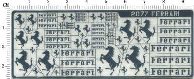 多种比例标志用金属贴纸银色模型