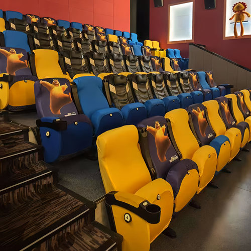 定制影院椅套椅罩电影院定做卡通