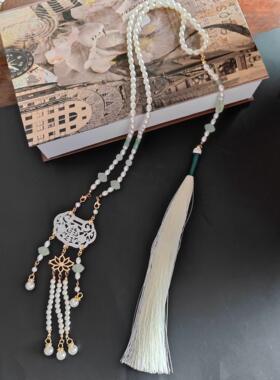 配马面裙项链新中式汉服项链