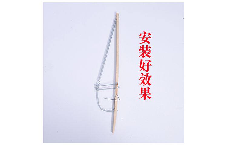 대나무 수제 쥐덫 와이어 클립 연속 쥐 세트 설치류 킬러 유물 강력한 와이어 쥐 활