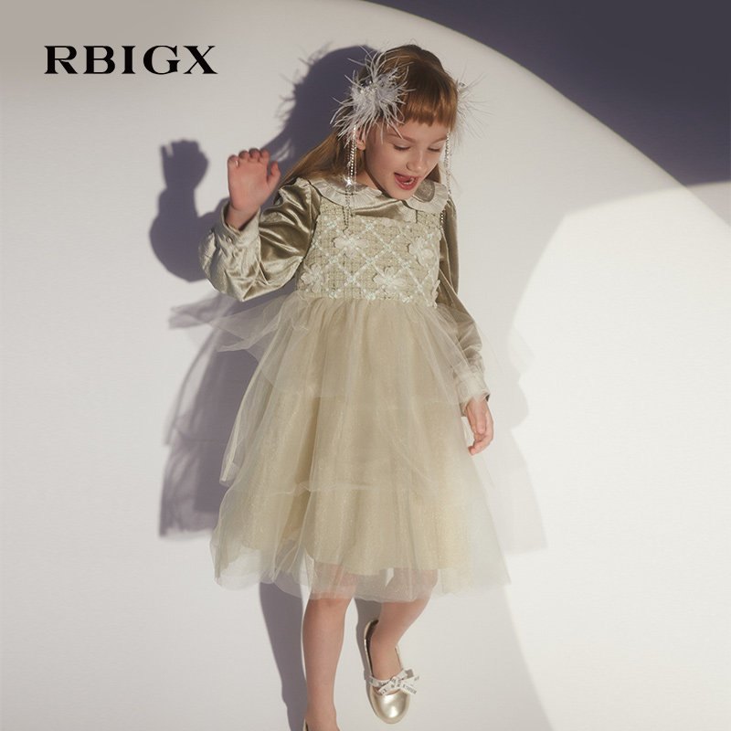 RBIGX瑞比克小香风设计感连衣裙