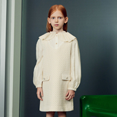 女童宽松休闲上衣 荷叶边拼接衬衫 NIESSING尼辛童装 春秋新款