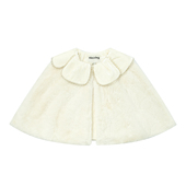 复古公主风加绒加厚女童斗篷披肩外套 新款 NIESSING尼辛童装 冬季