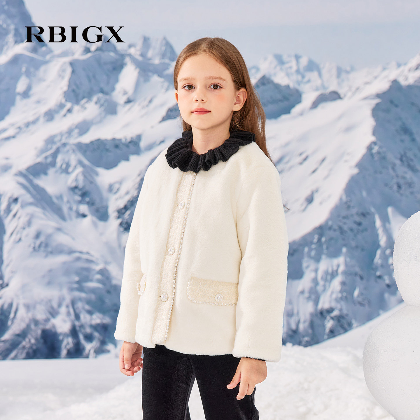 RBIGX瑞比克童装冬季新款小香风女童仿皮草外套保暖上衣,童装/婴儿装/亲子装,皮草/仿皮草,淘宝优惠券,粉丝福利购,淘宝优惠卷