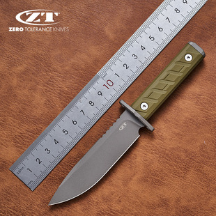 美国进口ZT零误差ZT0006高硬度粉末钢户外战术便携装备便携小直刀