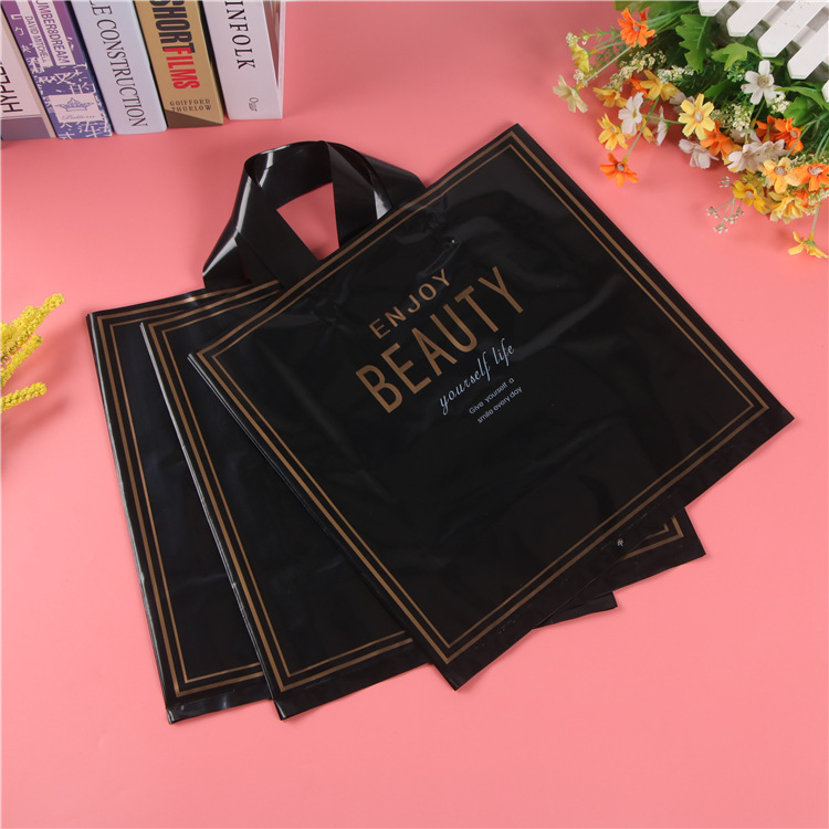 新款手提胶袋男女服装手拎袋子礼品袋礼物塑料包装袋服饰购物袋