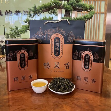 正宗潮州凤凰单丛茶叶鸭屎香单枞茶特级乌岽茶乌龙茶叶高档礼盒装