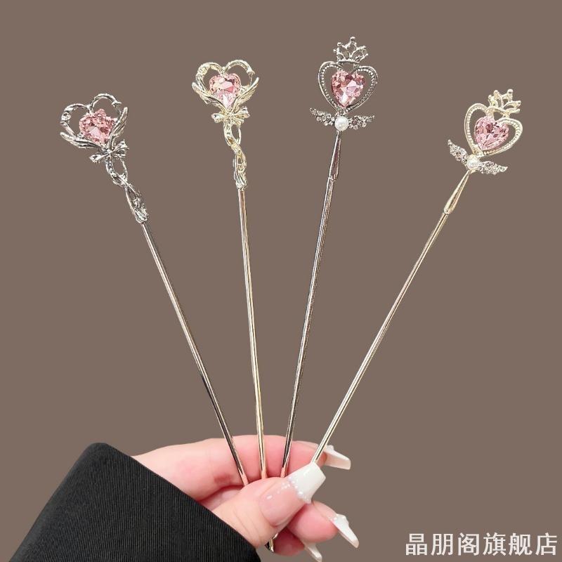 魔法棒发簪日系可爱少女心头饰简约发钗时尚小众发饰2025新款簪子