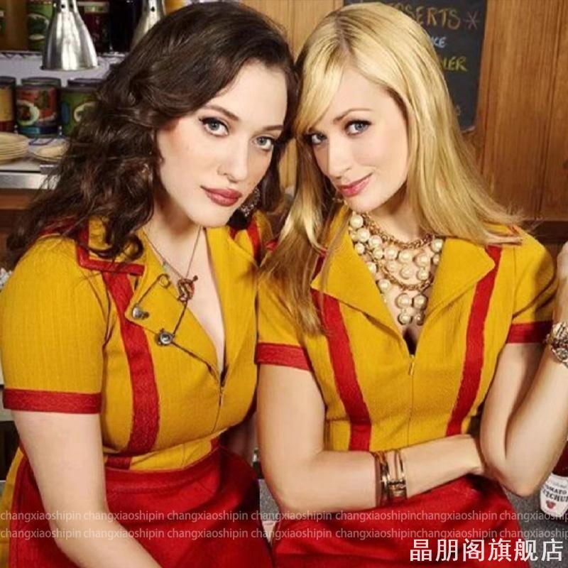 破产姐妹同款万圣节毛衣链锁骨链双层仿珍珠项链礼服配饰复古颈链