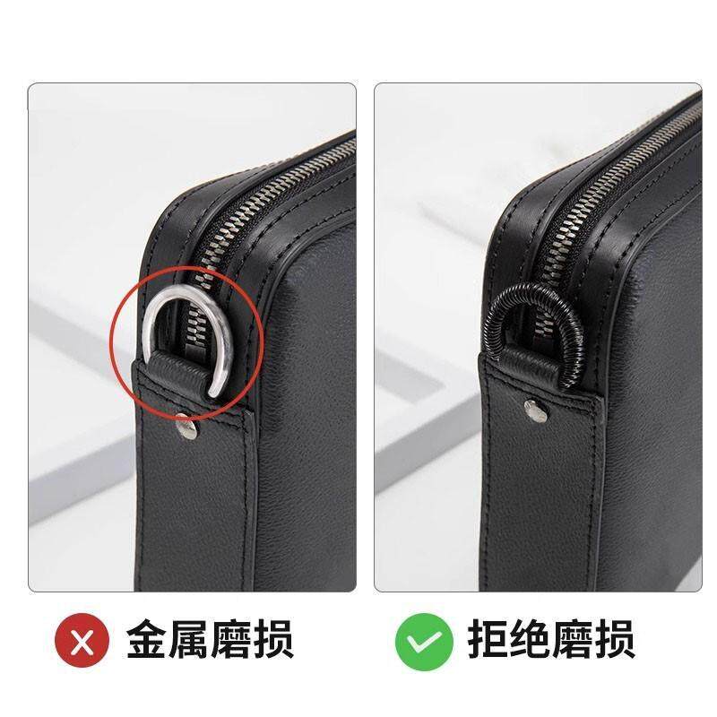 包包五金D扣保护圈金属扣保护套防磨损刮花缠绕圈透明线圈适用LV
