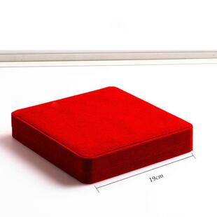 大福首饰盒宝宝手镯项圈盒满月百天银手镯礼盒儿童专用双镯包装盒