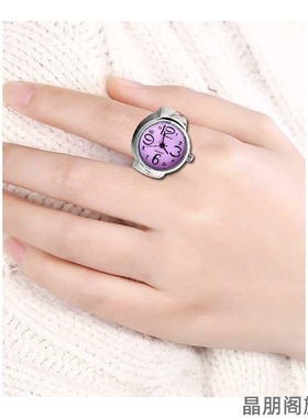 手指表戒指复古ins手表