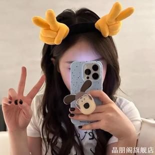 搞怪搞笑发箍女2023新款头饰头箍主播头上戴的装饰品发夹
