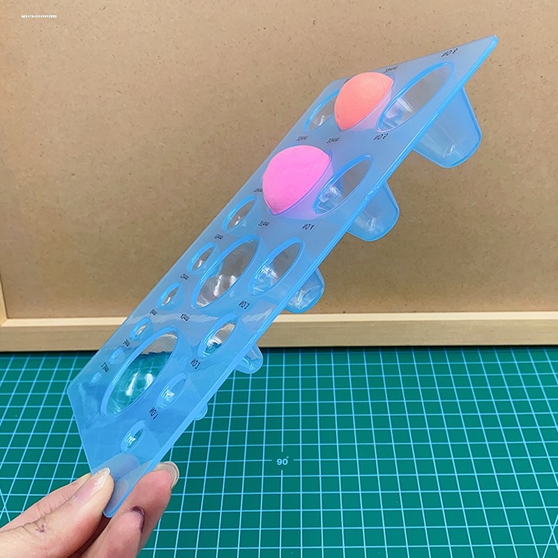 造型材料量器粘土手办模型泥板调色模板娃娃物品等比例取量器