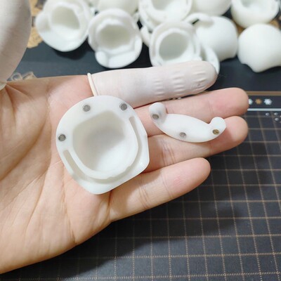 娃头通用后脑勺头壳ob22gsc空头用光光头树脂用后通用分体gsc